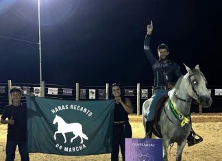 Haras Recanto da Marcha participa de evento em Camacho-MG !